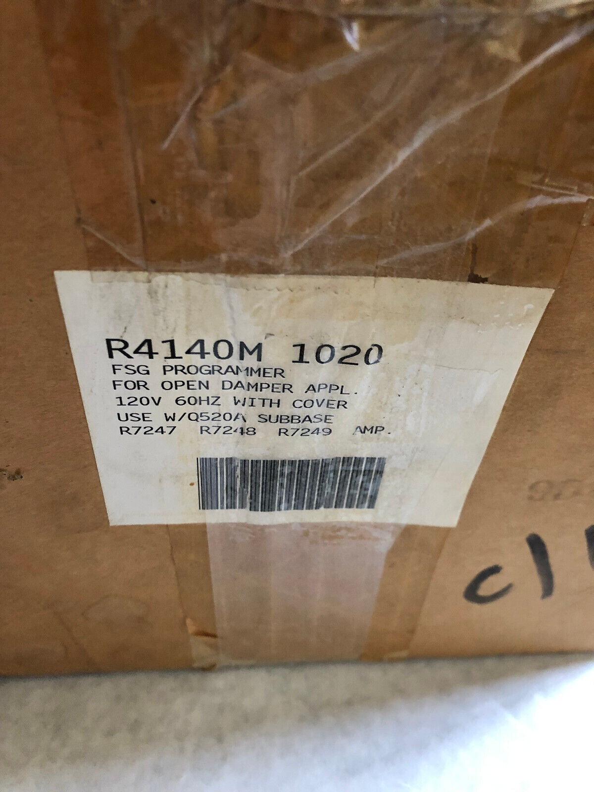 New Honeywell R4140m 1020 Flame Safeguard Programmer Control,R4140 M 1020,Sj