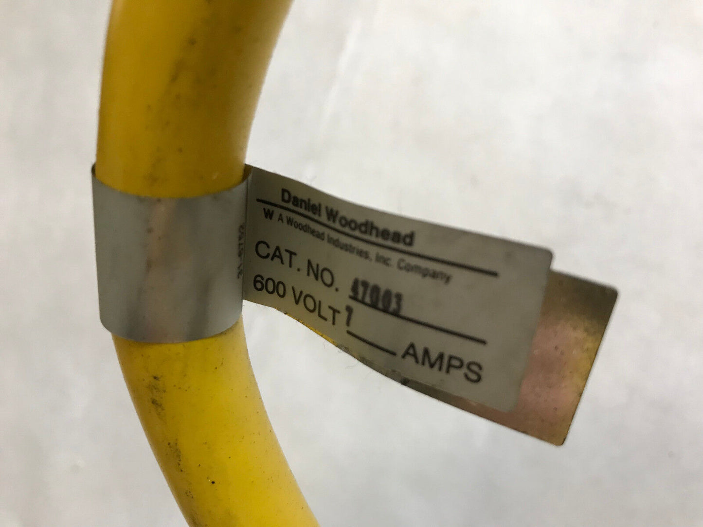 New Brad Harrison 47003 Daniel Woodhead,600 Volt 7Amp,Mini Change Cordset20,Sh