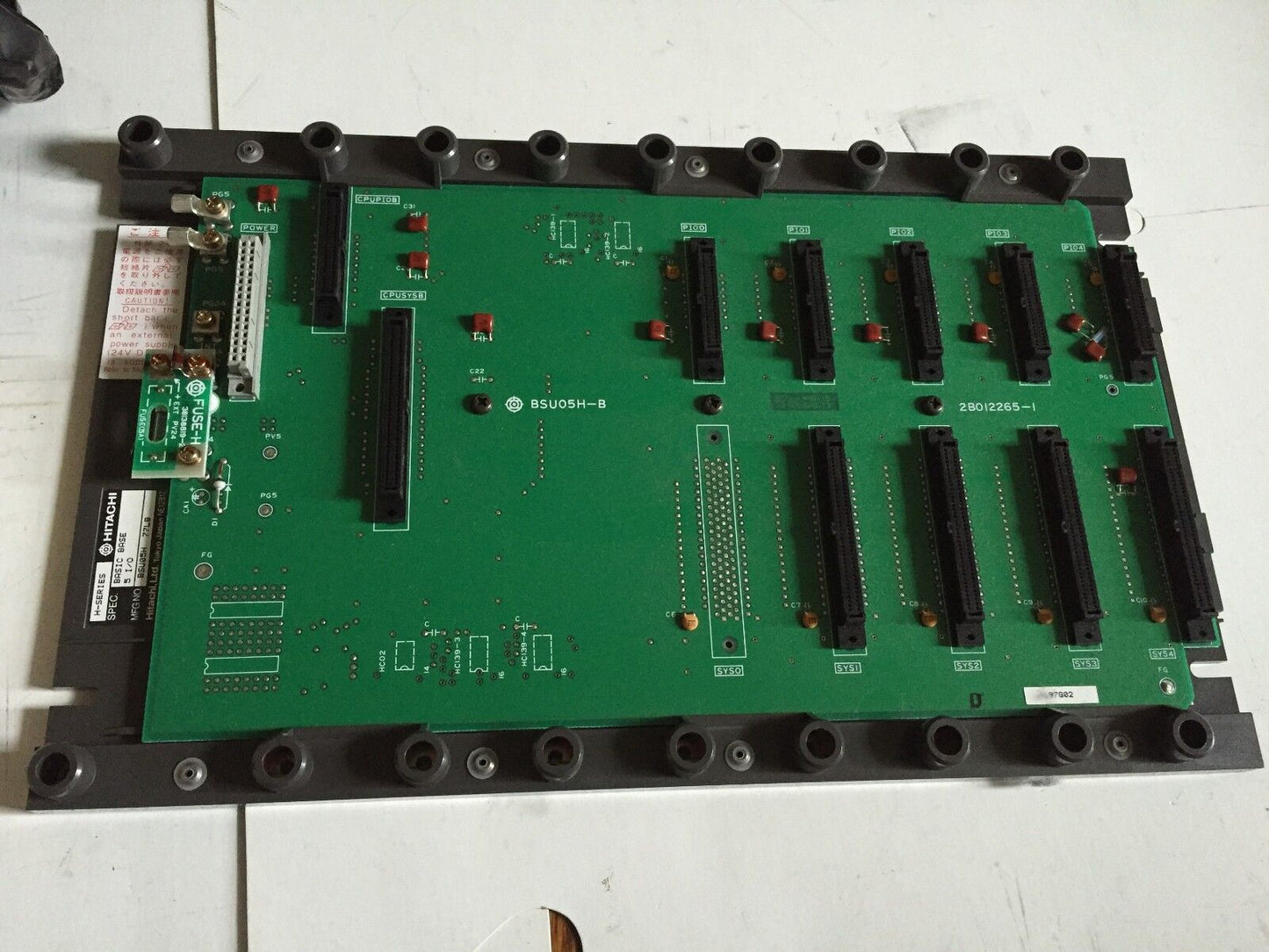 New Hitachi Bsu05h-B,Bsu05h 77Lb,Rack 5 11Slot 5 I/O Bsu05h,1693-1310,Fk