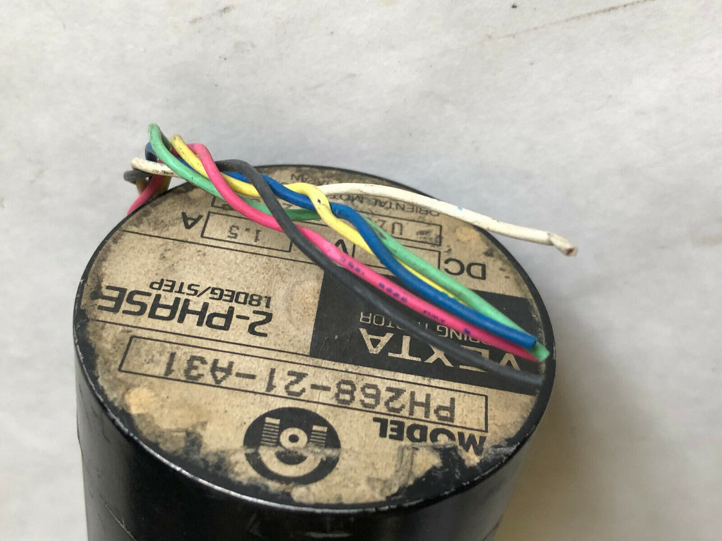 Oriental Motor Ph268-21-A31 Vexta Stepping Motor, 5.4 Vdc, 1.5 A 2Phase,Bw