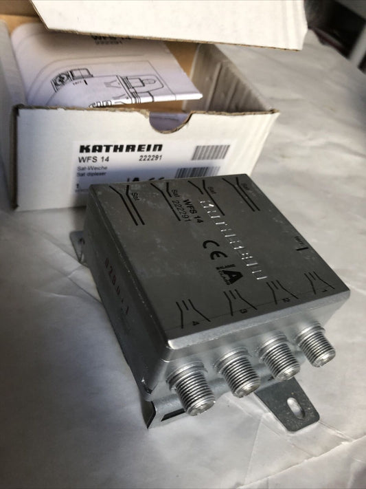 New Kathrein Wfs 14,222291 Diplexer Feed-In 5X4 Wfs14,Fe