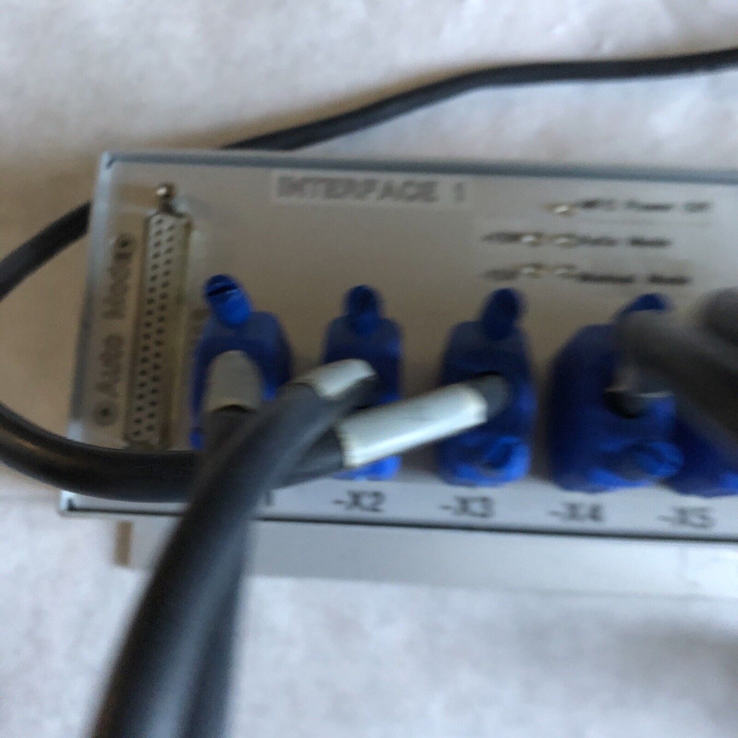 Interface W/ Cable For Jm #Hp-200 #1140 Hydrogen Purifier Controller Mfc-4,Ay