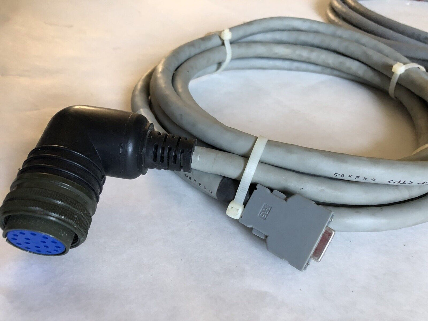 New Intercon Robotic/Machine Cable Assembly Cordset Gmpg-001-004 Hf,Unitronic,Ev