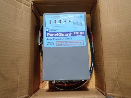 Intermatic Pg1000-480-3Y Panelguard Pg1000,Hardwired Surge Protector,480Vac,Ei