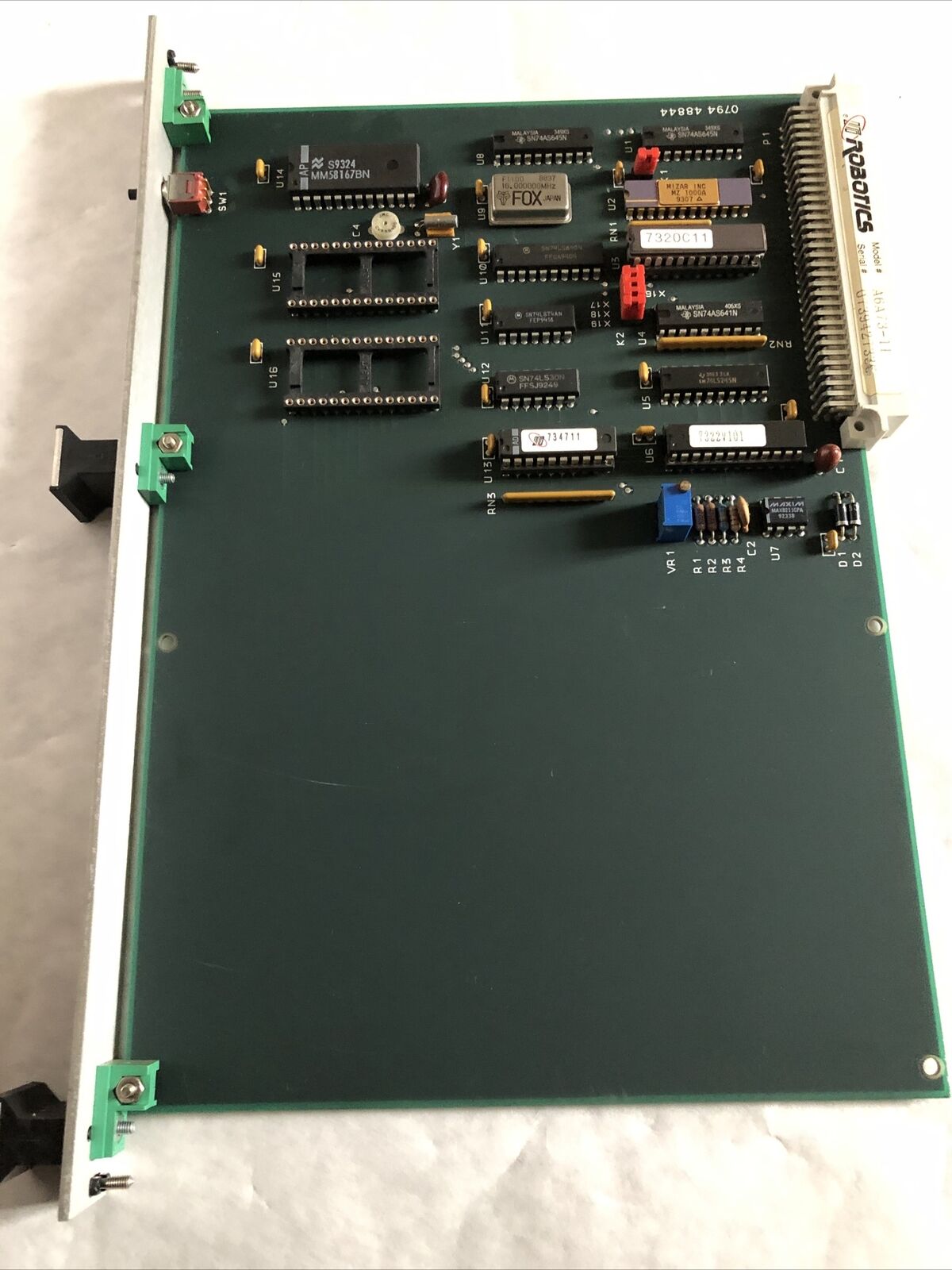 Isi A6a73-11,Pc073b,Isi Sys Norgren Pc Board Module,Ed