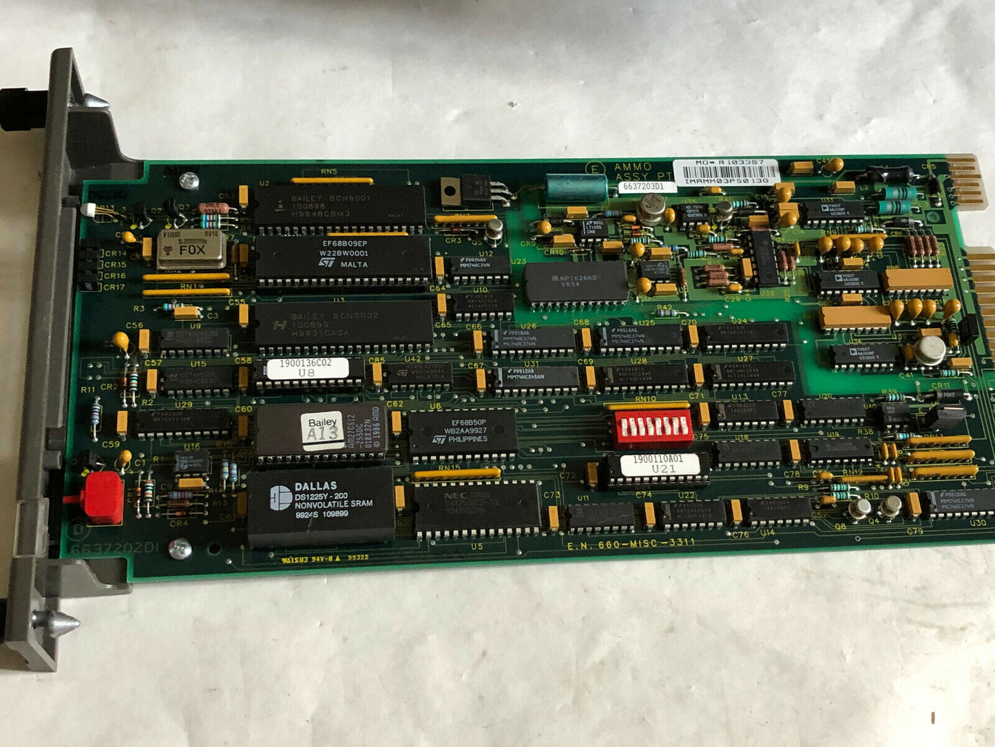 New Bailey Infi 90,Imamm-03 Controls Master Analog 660-Misc-3311,6637202D1,Fb