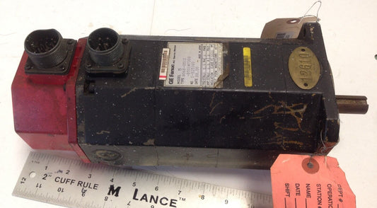 Ge Fanuc Model 5,A06b-0512-B501#7008 Ac Servo Motor, 3-Ph,110V,Rpm 2000,Th