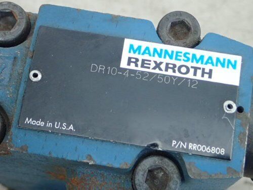 Mannesmann Rexroth Dr10-4-52/50Y/12, Rr006808  Hydraulic Servo Valve,748,To
