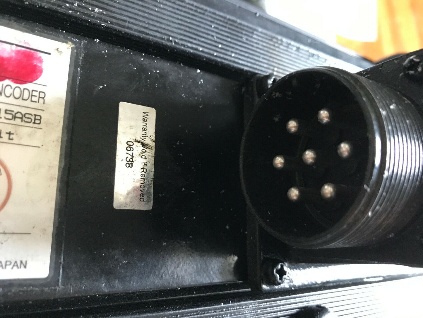 Yaskawa Usaged-30As20e Ac Servo Motor,2.9 Kw,Rpm 1500,26A,Utmah-B15asb,So