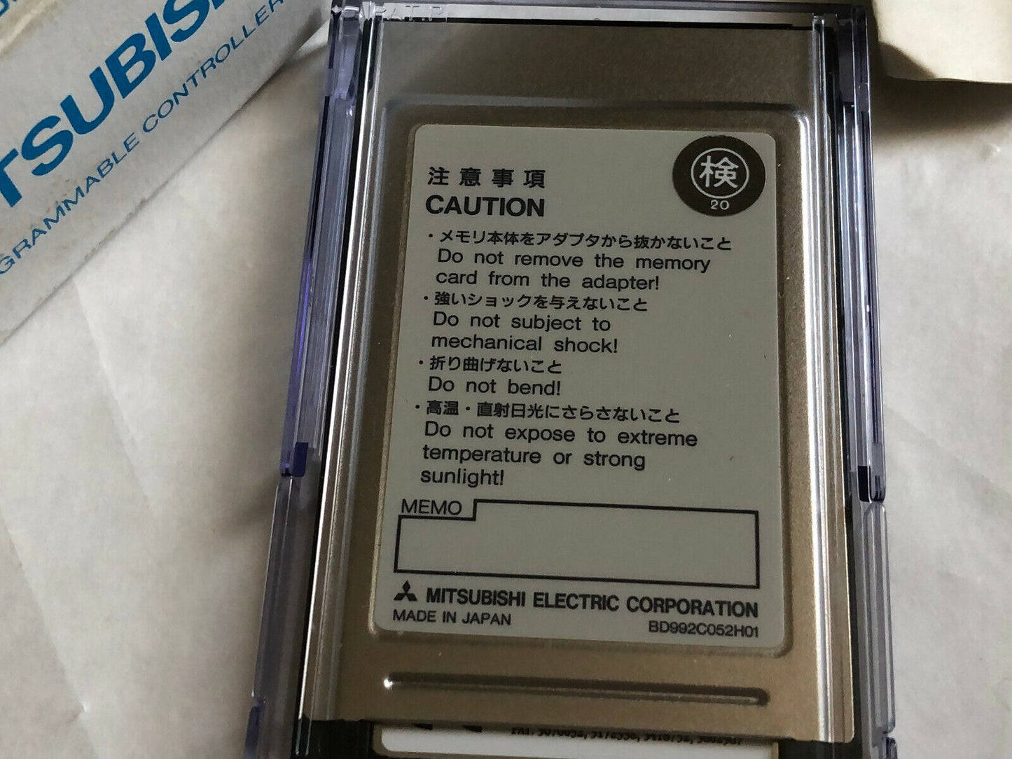 New Mitsubishi A9gtmem-10Mf Melsec Plc Memory Card,16M Bytes,Fc