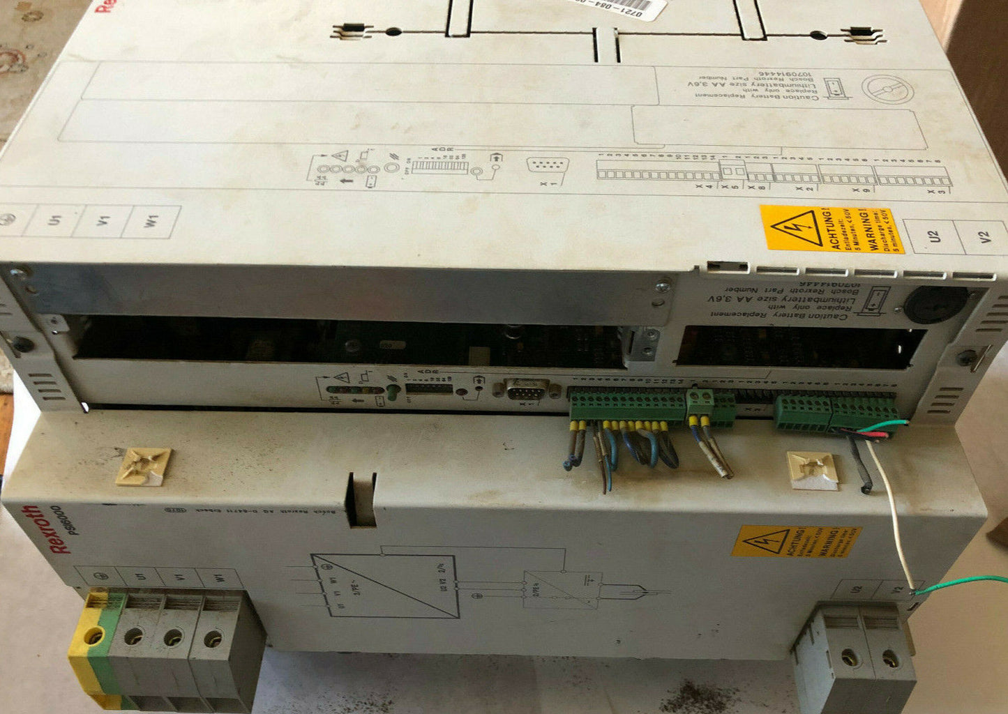 Bosch 1070914446,Rexroth D-64711,1070086520 Servo Unit,Psi6000,Psi 6300.650L1,Bh