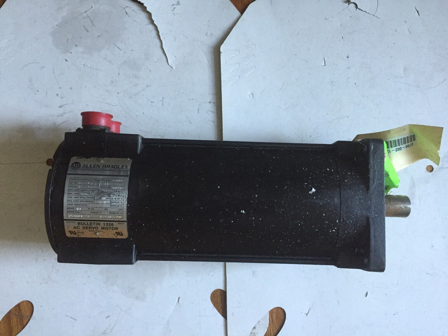 Allen Bradley 1326Ab-B2t-11,22249,1326Ab-B27-11 Ac Servo Motor,1326Ab-B23-11,Ex