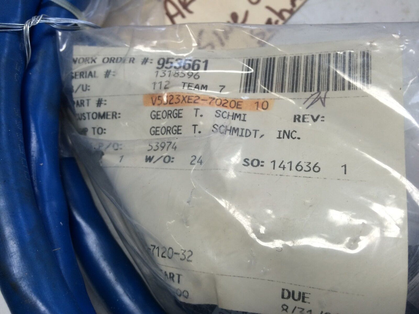 New Amphenol V5323xe2-7020E 10,Ka-7120-32,Cable Type 71 20 Awg 32/C E41663,Bm