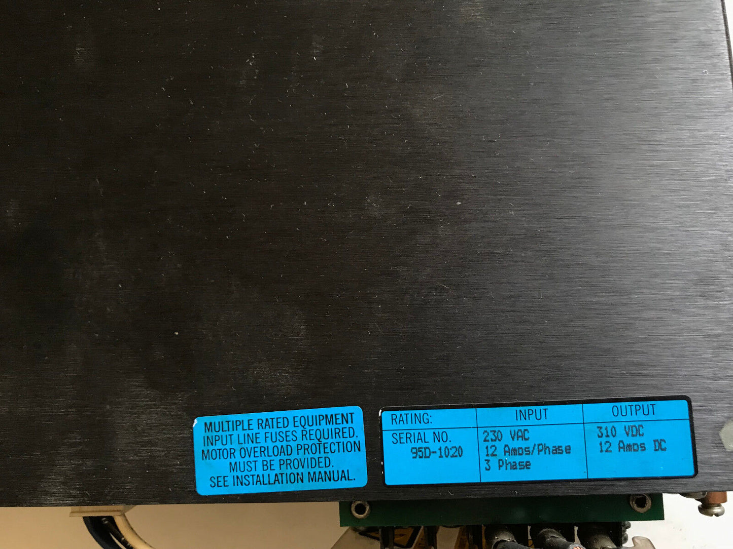 Superior Electric Ps12-230 Slo-Syn 2000 S Servo Power Supply,Pmc97x,Ab