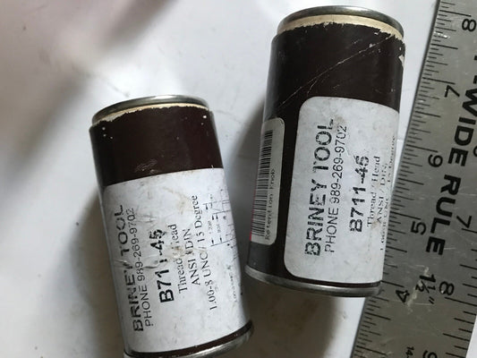 New Lot 2 Briney Tool B-71145,Briney 30044/004 Retention Knob 1.00-8 Unc