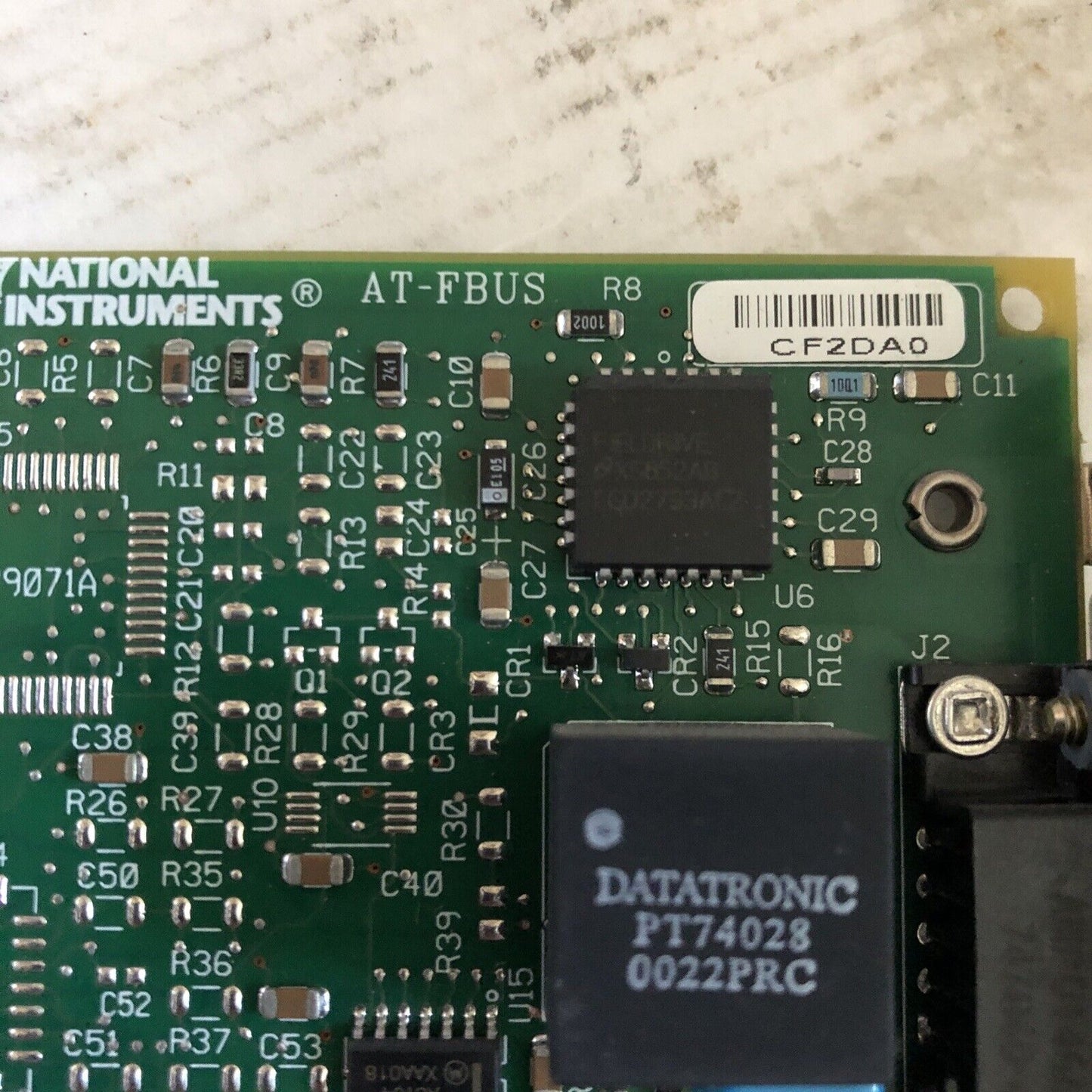 National Instruments At-Fbus Controller 183769D-01,Cf2da0,Fc