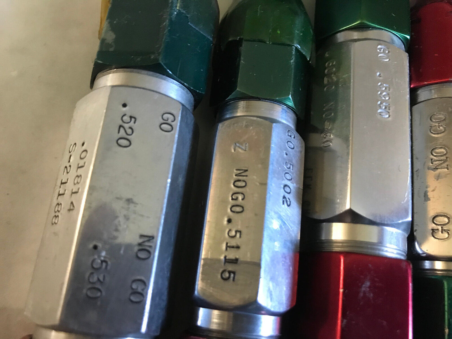 Lot Plug Gage Go Nogo Van Keuren .6020,5950,5660,5600,5960,6025,5150,5170,Es