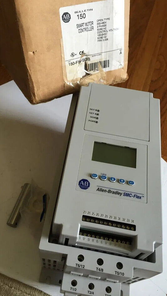 New Allen Bradley 150-F5nbdb Ser A Drive Smc-Flex Open 5Amp 0.5-3Hp 460Vac,Ed