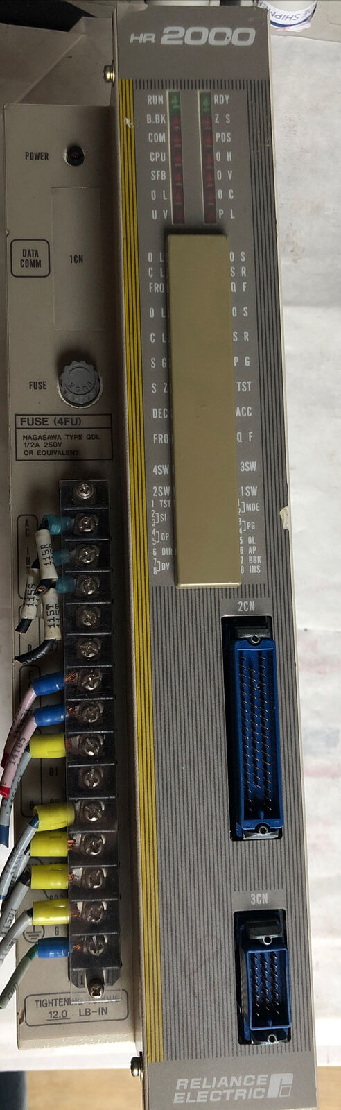 Reliance Electirc Hr2000/Bla-08,3Ra2002 Ac Servo Drive,Reliance Hr2000,180Vac,Fe