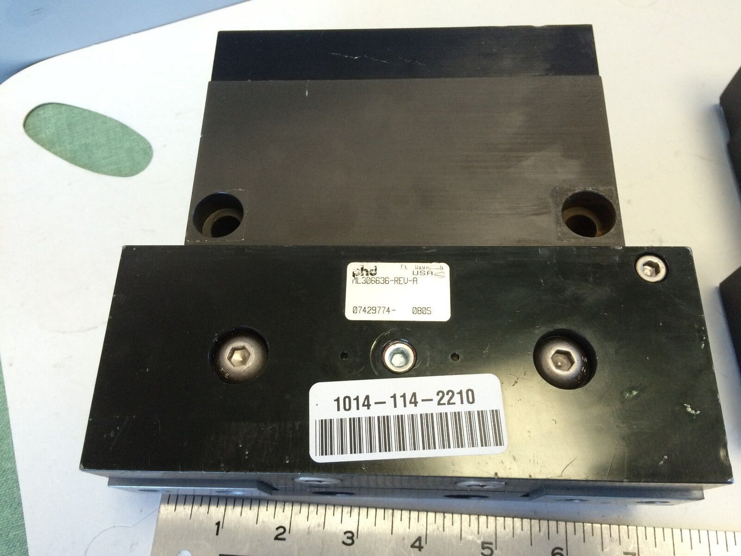 Phd Ml306636-Rev-A Pneumatic Parallel Gripper 07429774 0805,Ml306636 Reu A,By