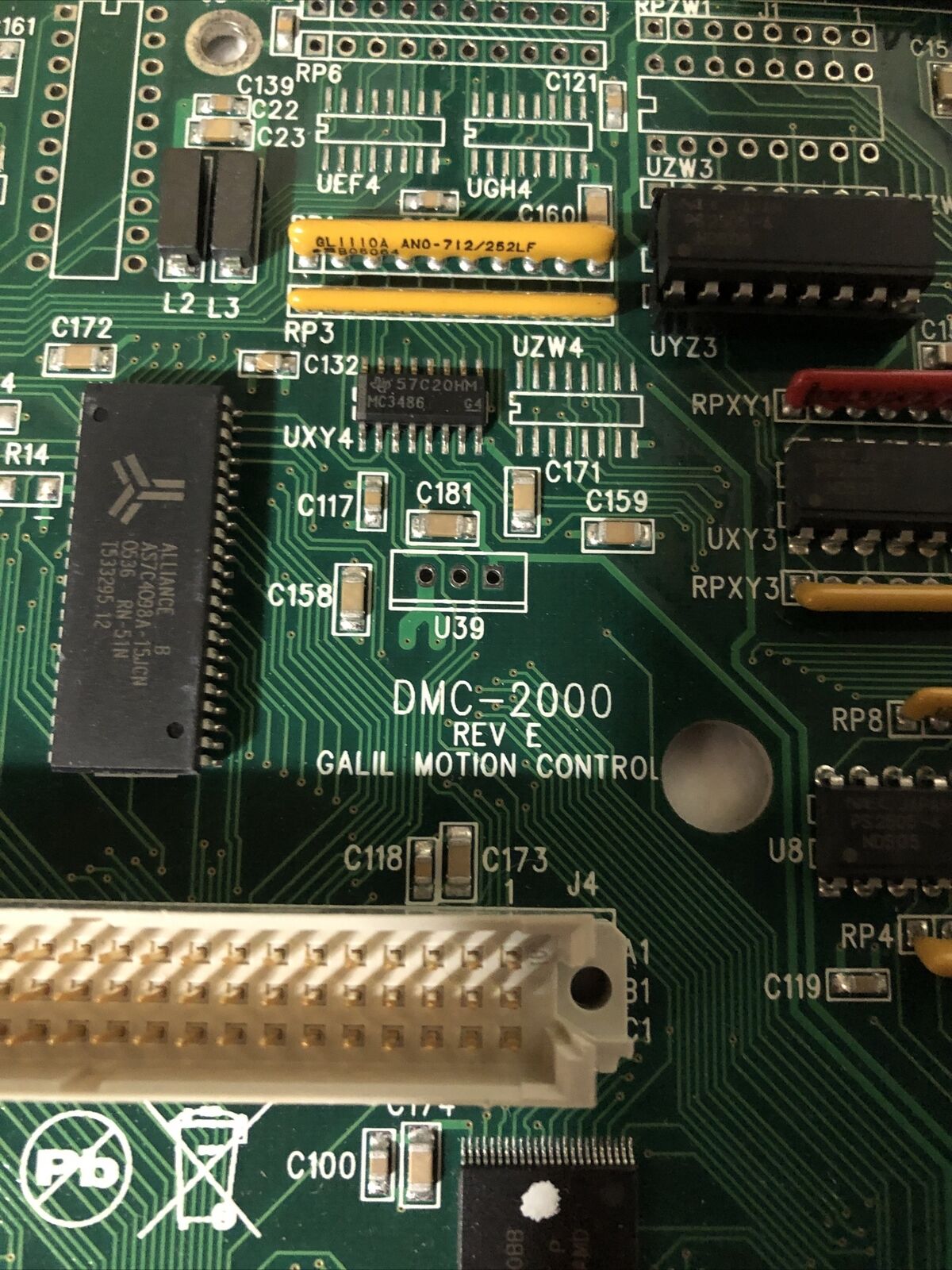 Galil Dmc-2000 Rev E , N2961a  Main Board Ah-14493,Fk
