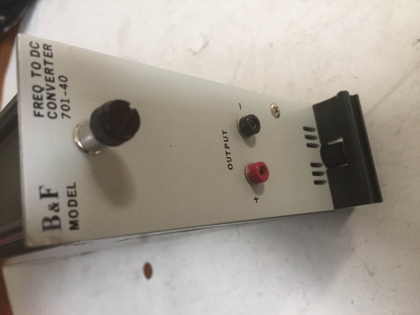 B&F 701-40,Gd/Ca 55-01036-16 Freq To Dc Converter Instruments,Cu