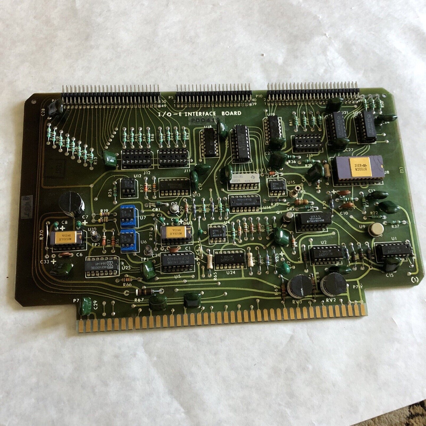 Environmental Pd0419,D61-275(4) Elem I/O-E Interface Board Pdo419,By