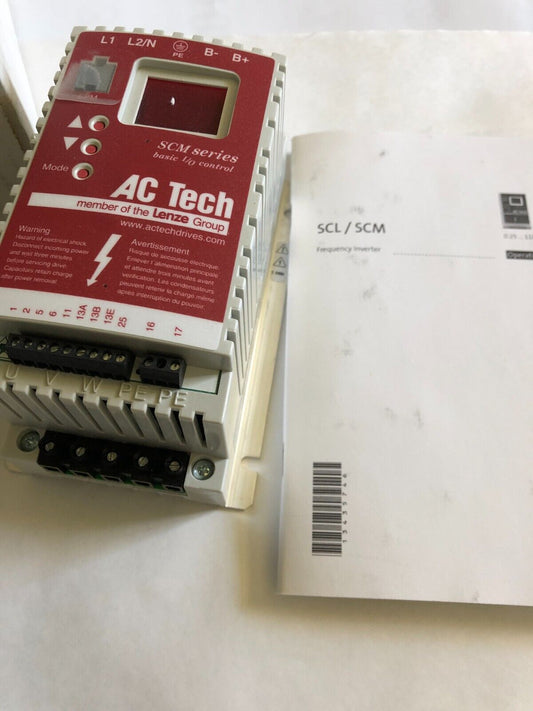 New Lenze Ac Tech Sm004s 13428367 Ac Drive. 0.33Hp 0.25Kw,Bj