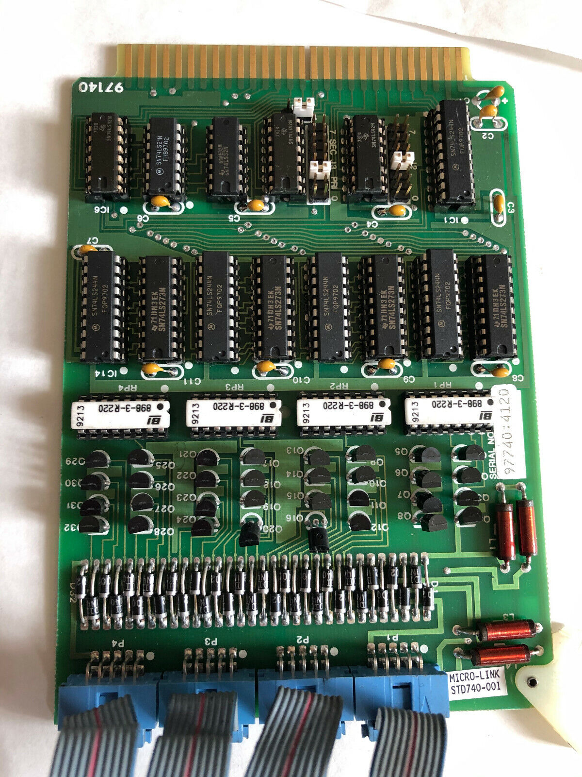 Micro Link 97140 Circuit Board Card Std740-001 Controller,Fm