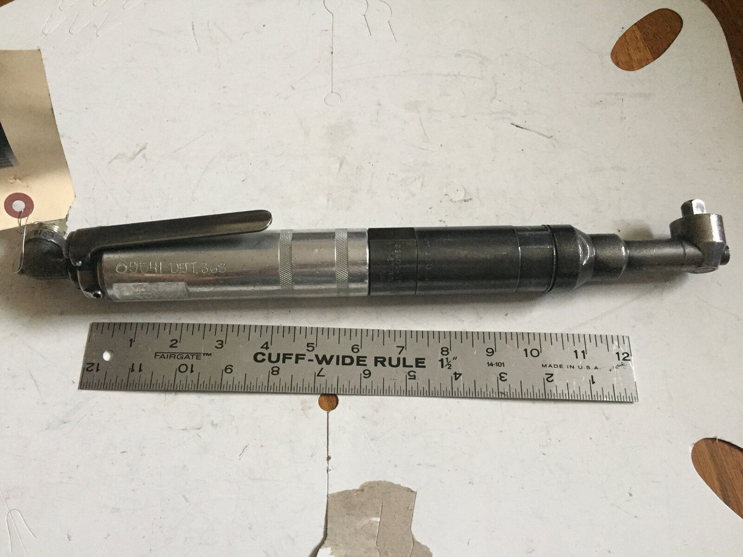 Cleco 35Nal7k Inline Nutrunner, 3/8"Drive,Ct