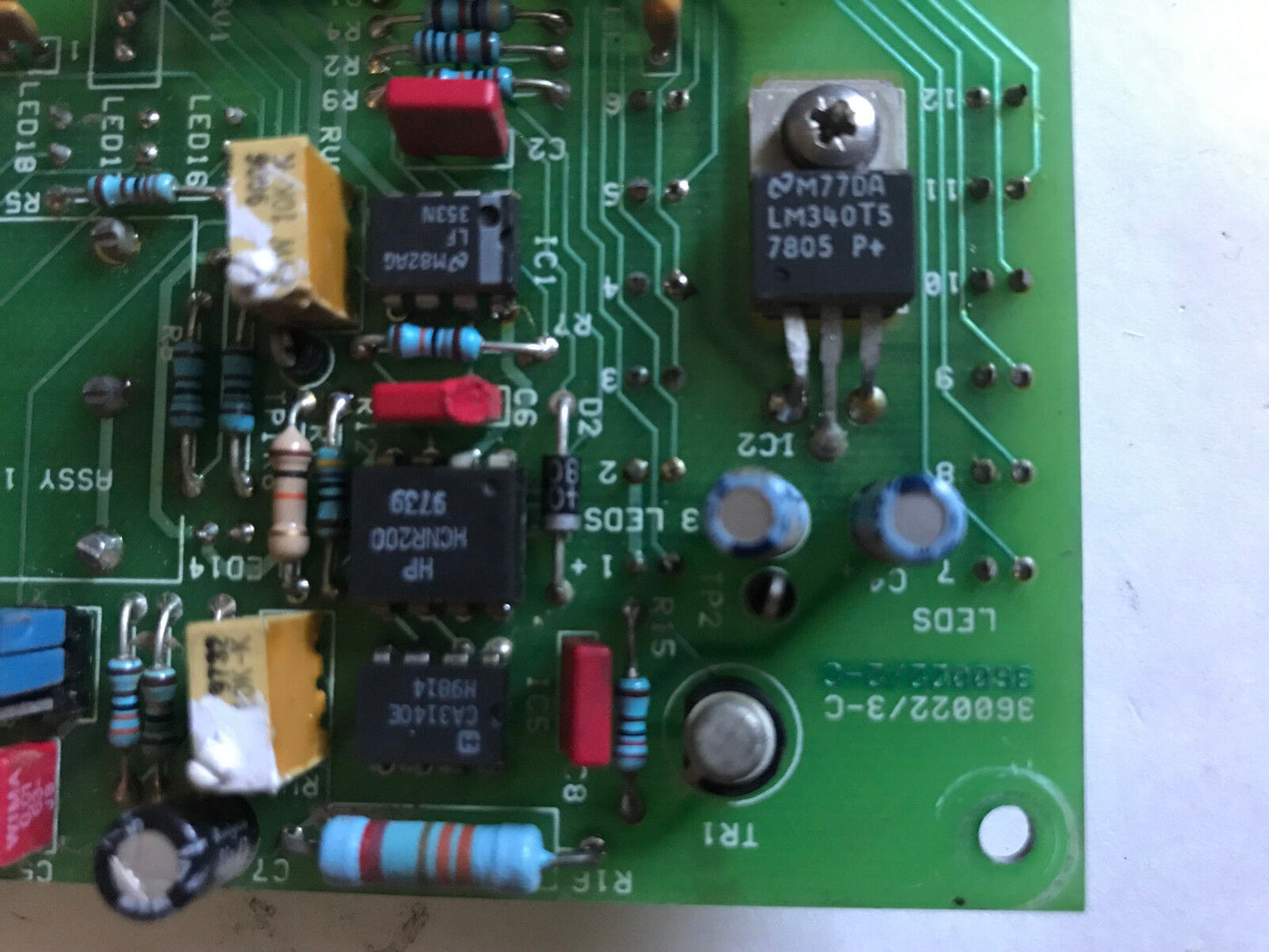 Hanovia 150022,360022/I-C,360022, Iss 360022/2-C 360022/3-C Board,Uv 150020,Su