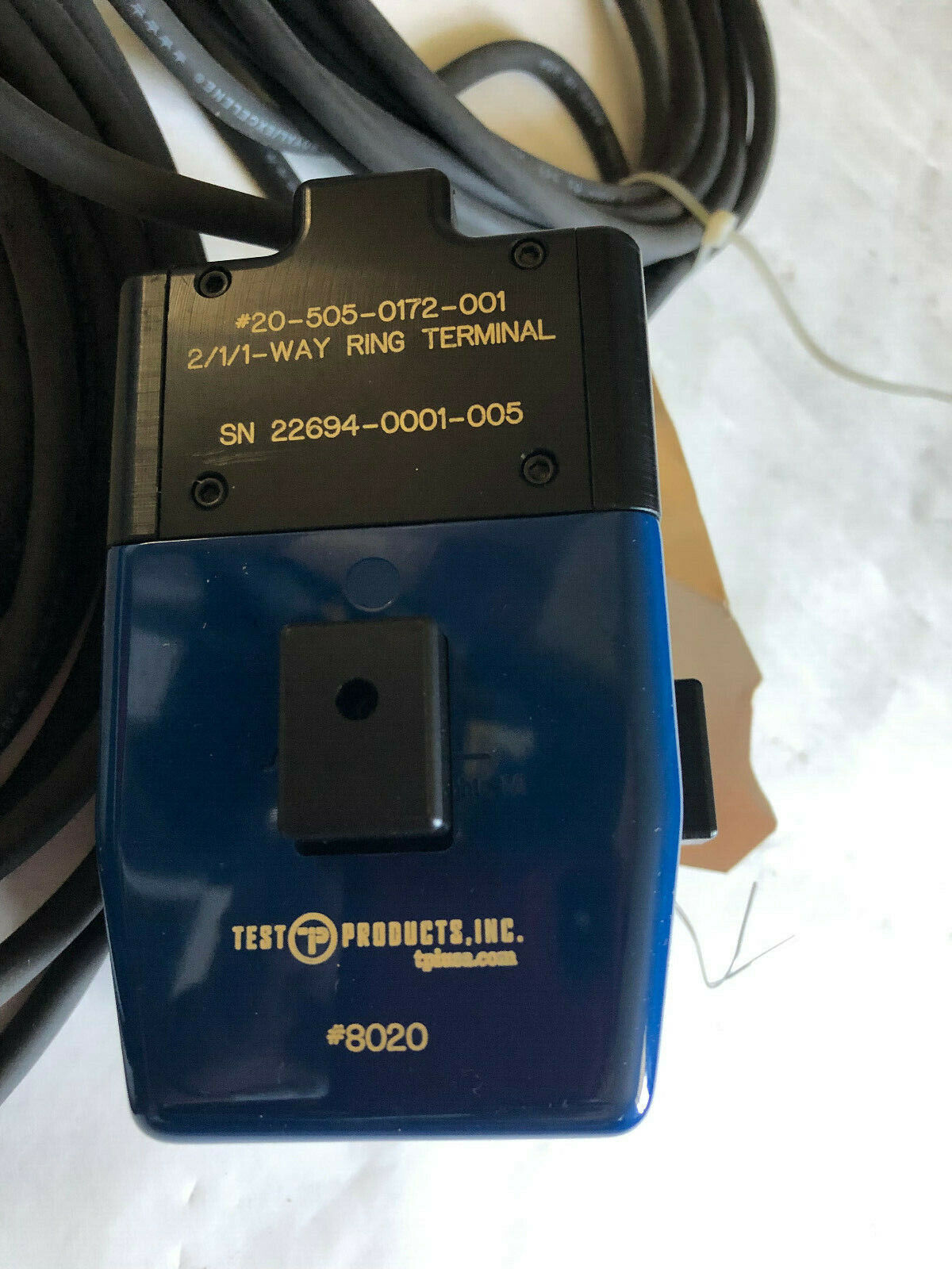 Test Products 20-505-0172-001,8020,2/1/1-Way Ring Terminal W/20-550-0103,Se