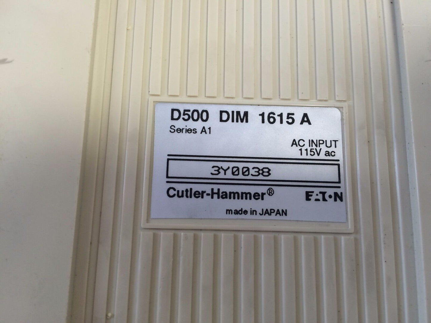 Cutler Hammer D500 Dim 1615A Input Module 85-132V 16Point,3501001,Ef
