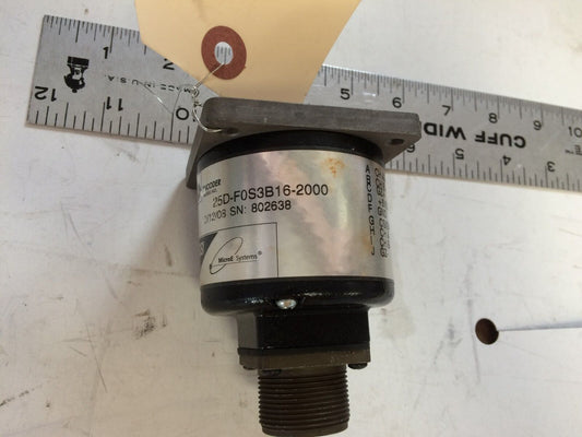 Gsi 25D-F0s3b16-2000 Encoder ,Cx