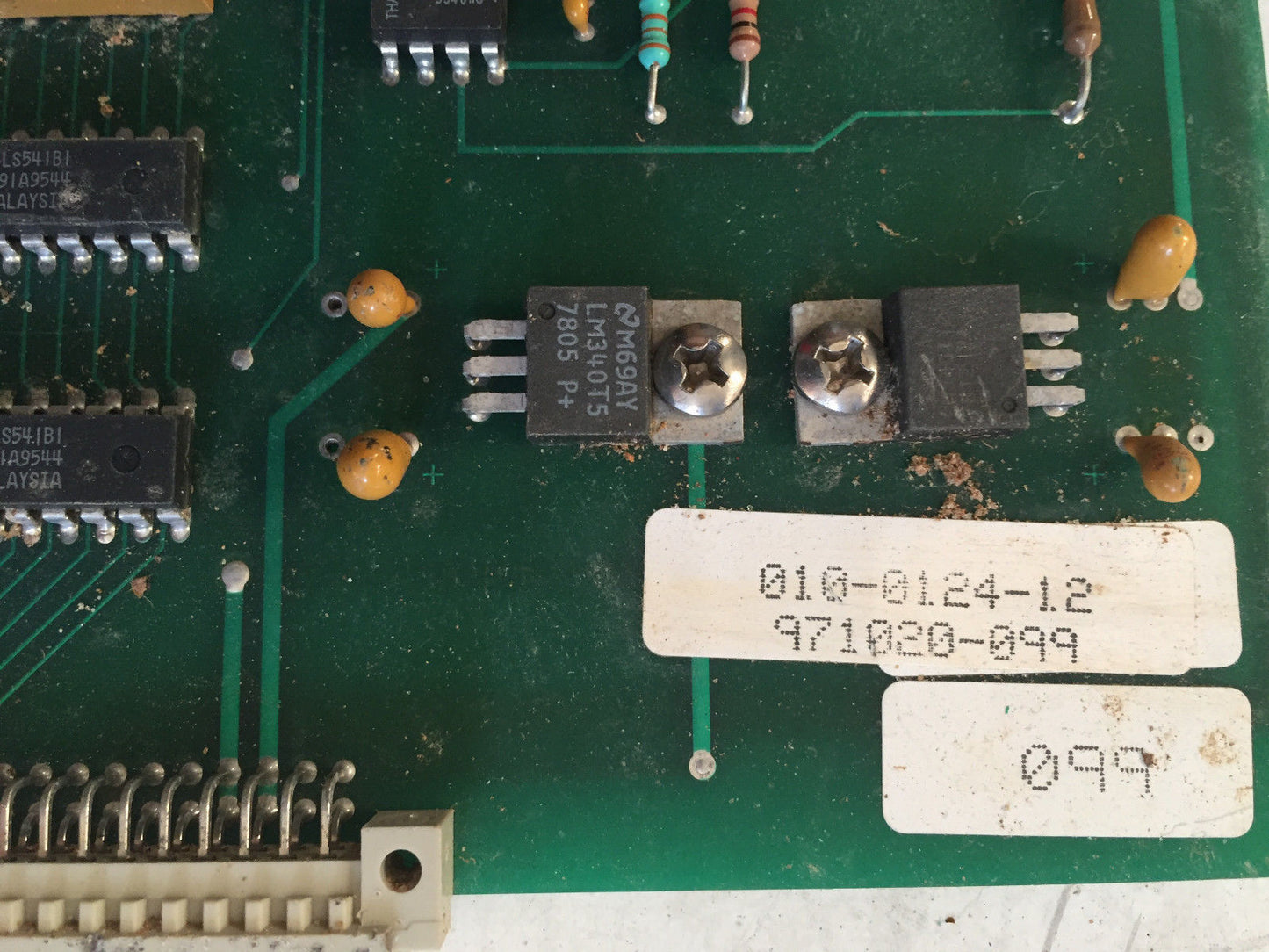 Controls Di-500,Edac 880321R1.2,010-0124-12,D1-500 Board,Cr