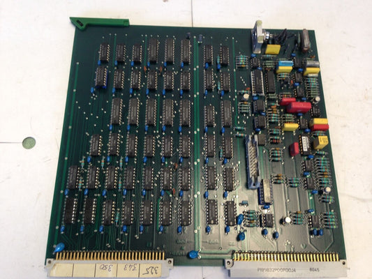 Charmilles 852342,811035 B,Dtr Control Plc Pcb Board,Fl