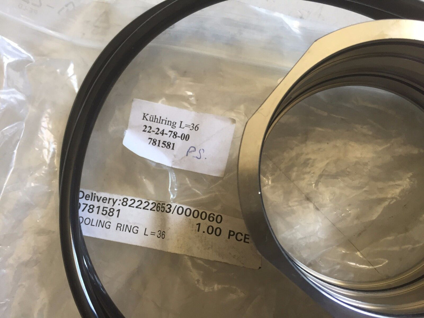New Kuhlring L=36 22-24-78-00 781581 Cooling Ring L=36  0781581