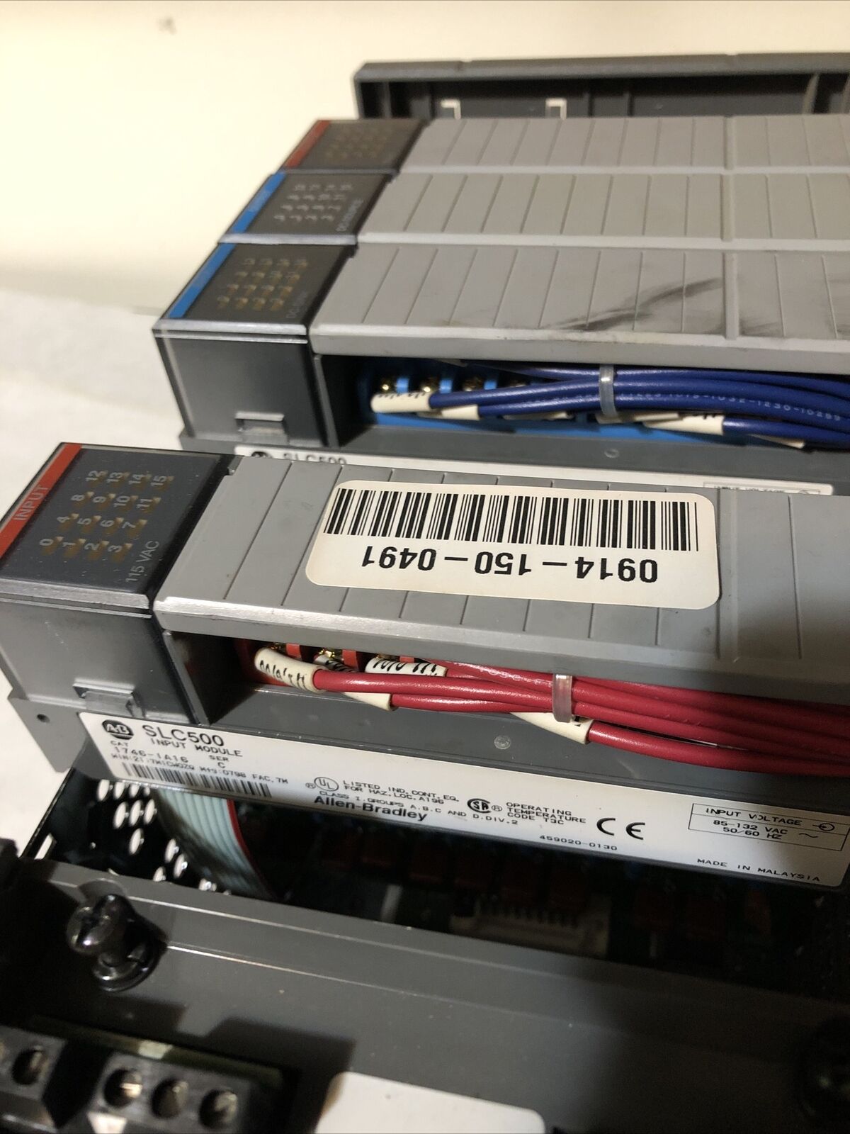 Allen Bradley Slc-500 Plc 1746-A7,1746-P4,1746-Oa16,1746-Ob16,1746-Ib16,Bu
