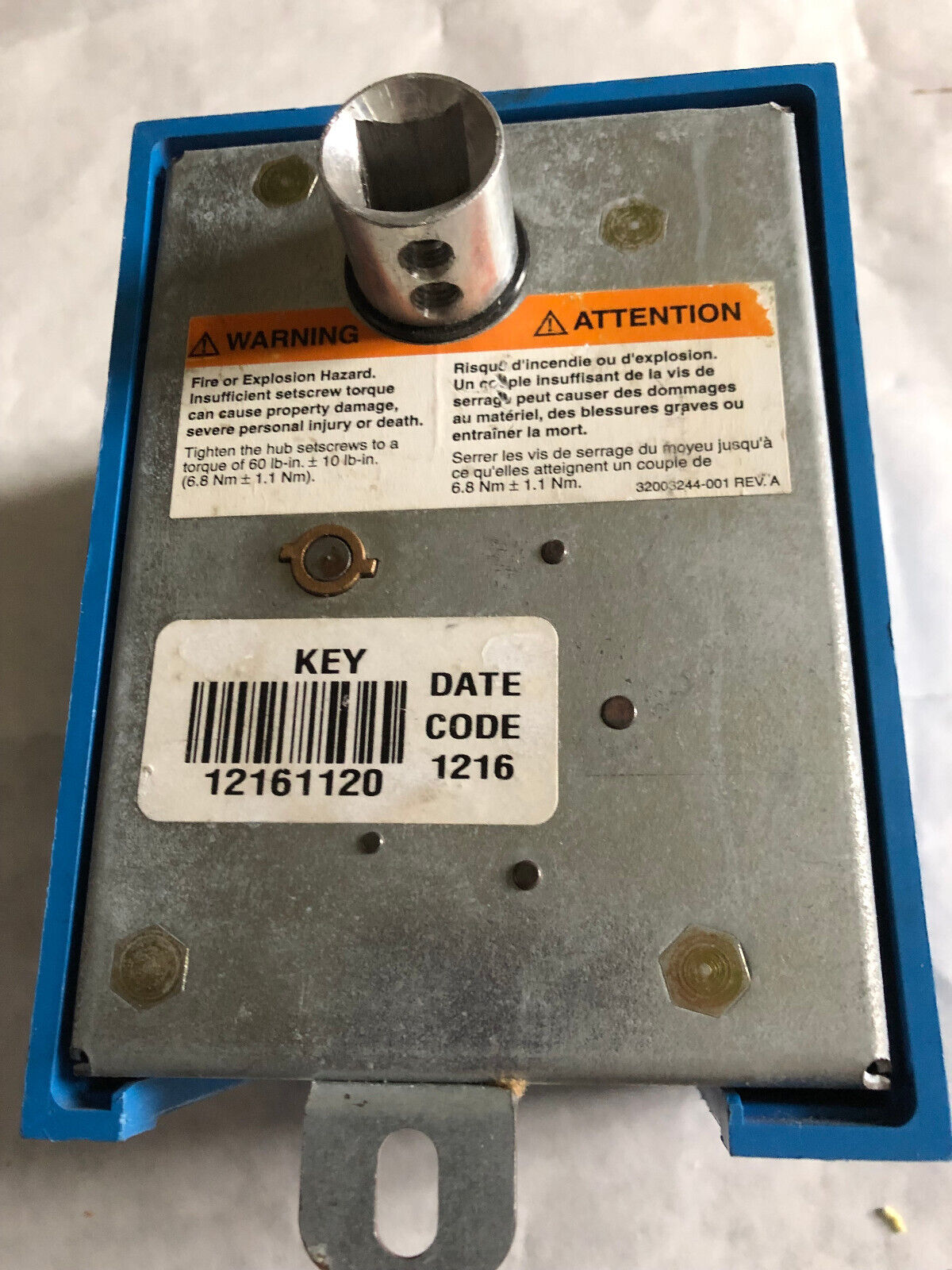 Cleaver Brooks 945-00229 Direct Coupled Rotary Actuator Same As Ml7999a2001,Am