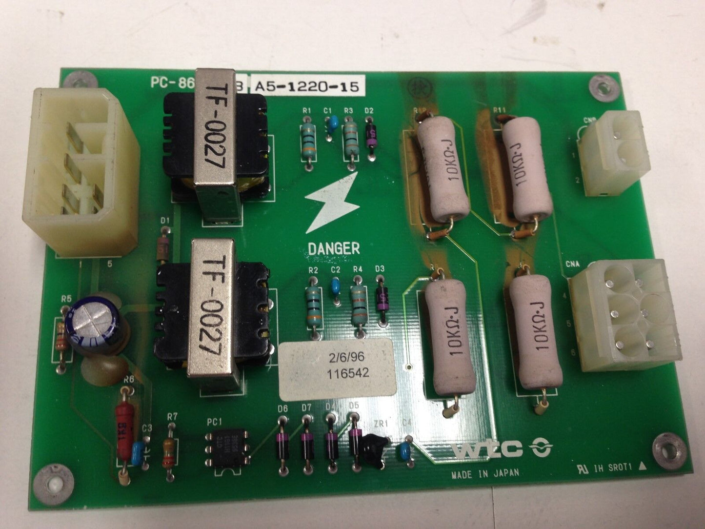 Wtc Pc-867-00B Pc-867-Oob, Pc 867 008 Display Control Circuit Board,Dd