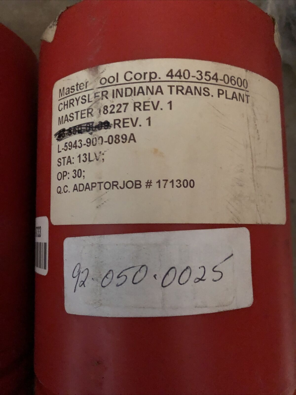 New Master Master-18227 L5943900089a,18227 Abs-40 Tool Adapter Chrysler,Aq