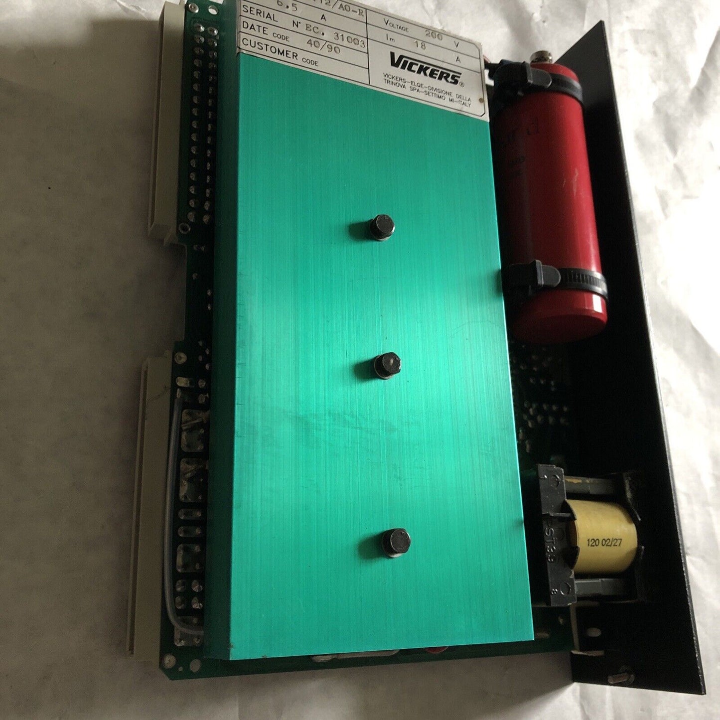 Vickers Aze Hv12/Ao-R,Aze-Cc4q,120.04.04B Dc Servodrive,Aze-Cc4q,Em