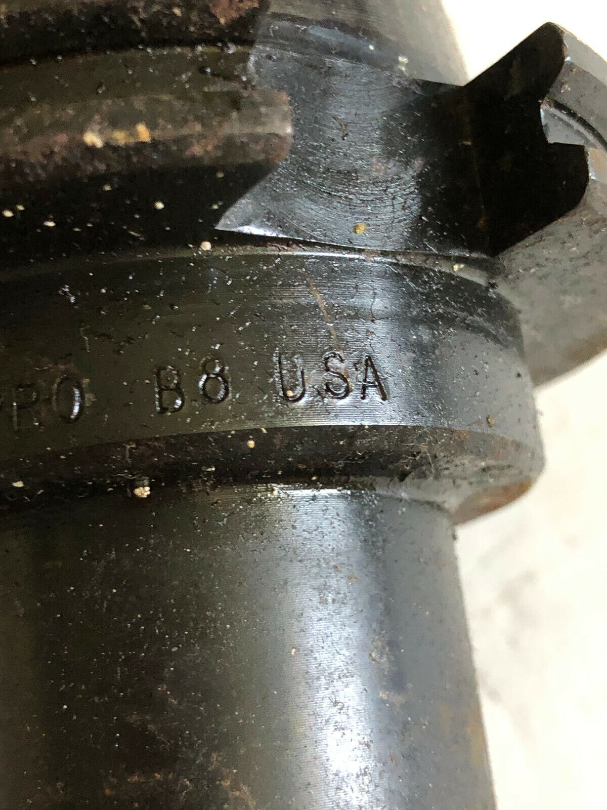 Collis 50Vf .875Em  5.75" Pro B8 Usacat-50 Milling Tool Holder .375,.875Em,Ar