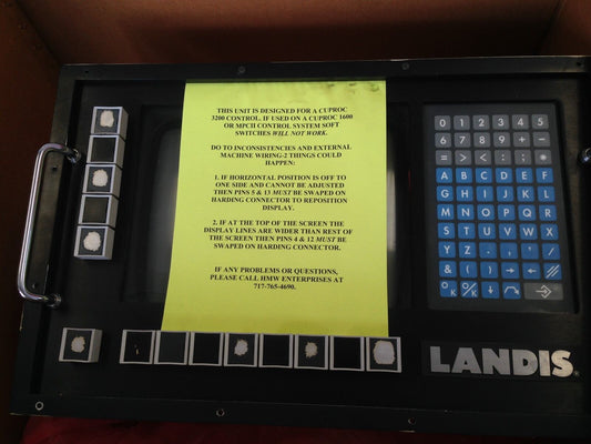 Hmw A144951 Operator Interface Monitor Mmi-90 Landis 3200,Mm1-90,Fd