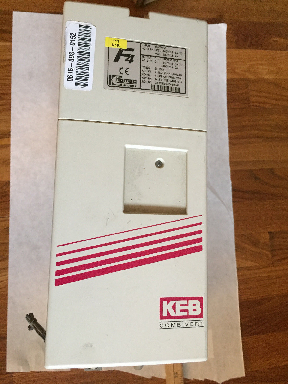 Keb 14.F4.C1e-4A01/1.4,Homag Keb Combivert,Siemens Sidac-F,11 Kw,Keb F4,Cs