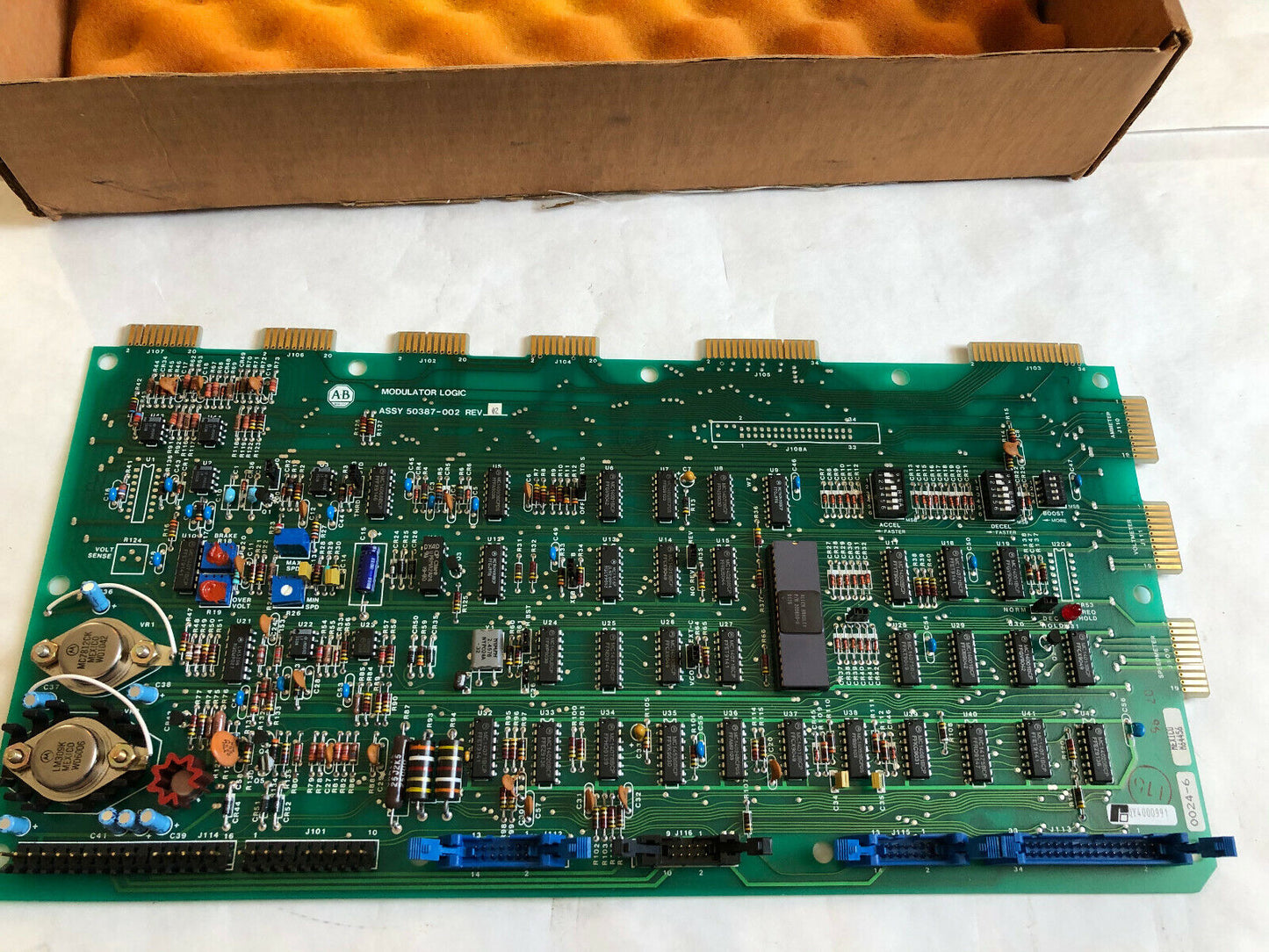 New 50387-002 Rev 02,0024-6  Modulator Logic Board 1334-50387,Tl