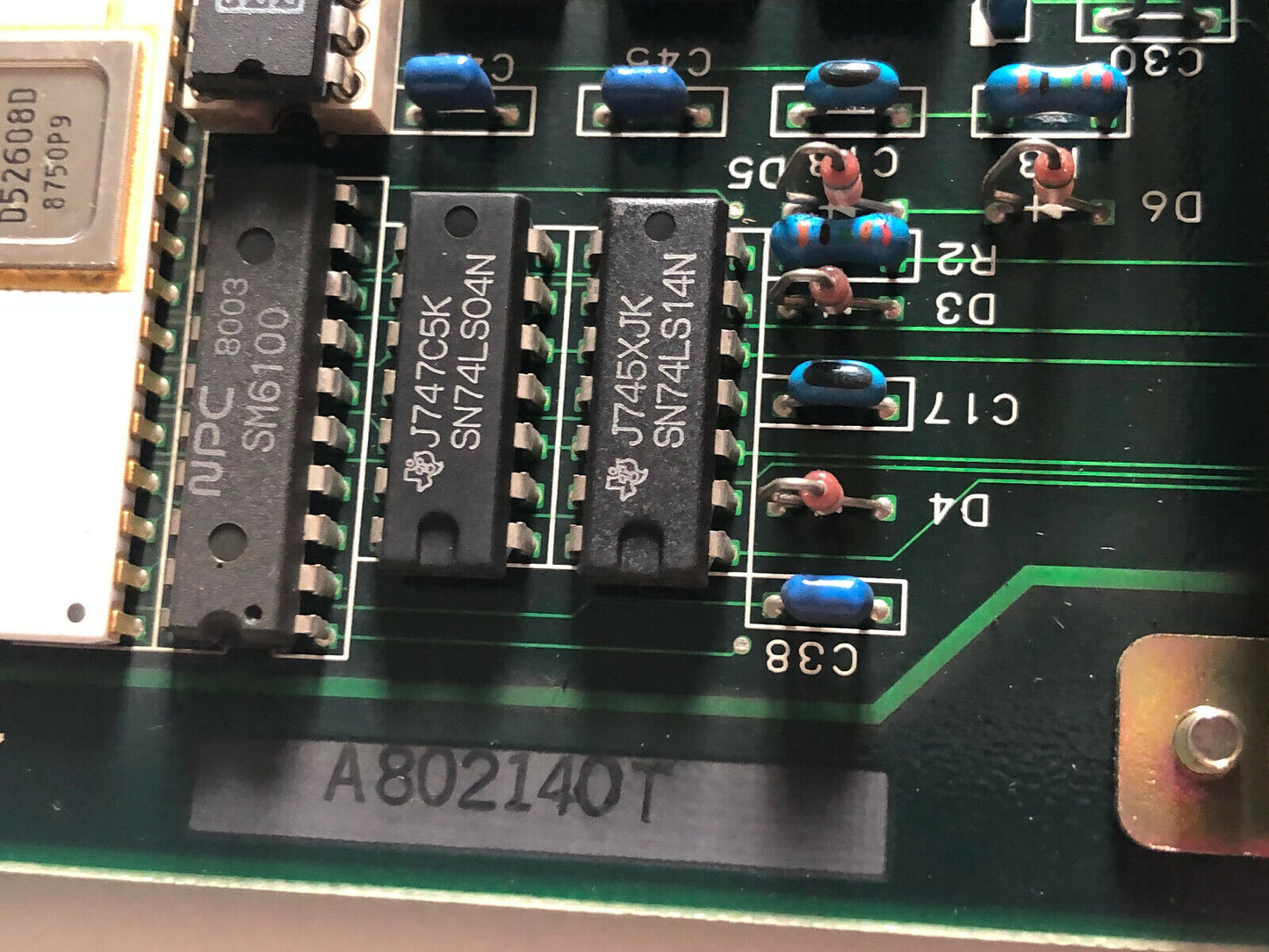 Nec 193-250074-C-03,Eip2 193-230074 Vas Aae Cnc Control Tg3107 Board,Sl