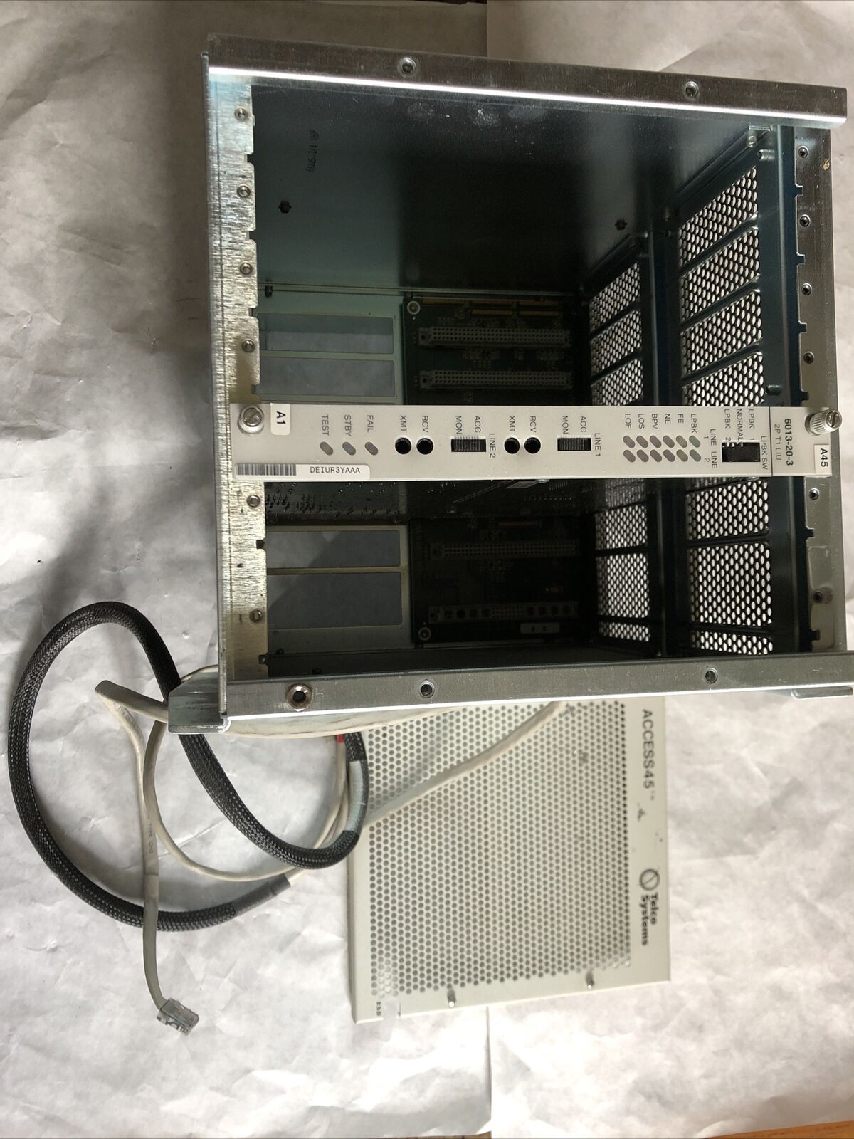 Telco Systems Access45,4500-00-2,6013-20-3,2P T1 Liu,820-Ds12-P2-036/A2,Ea