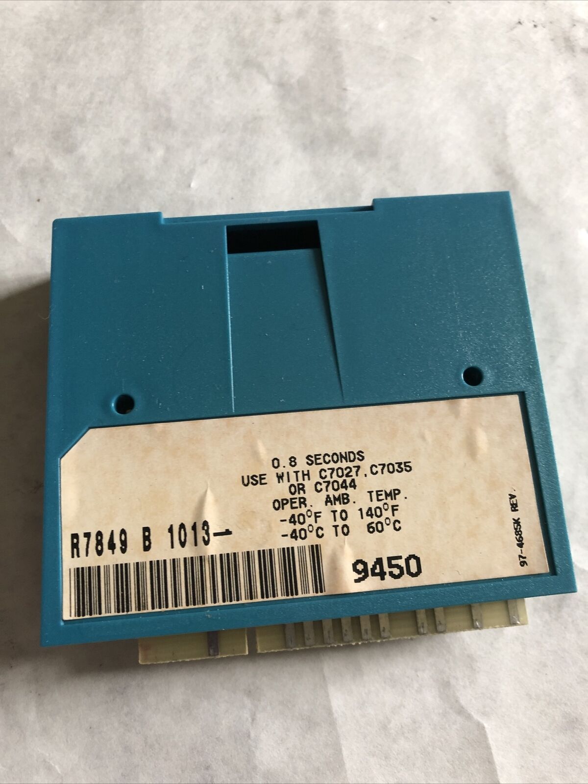 Honeywell R7849 B 1013 Ultraviolet Flame Amplifier R7849b1013,Eg