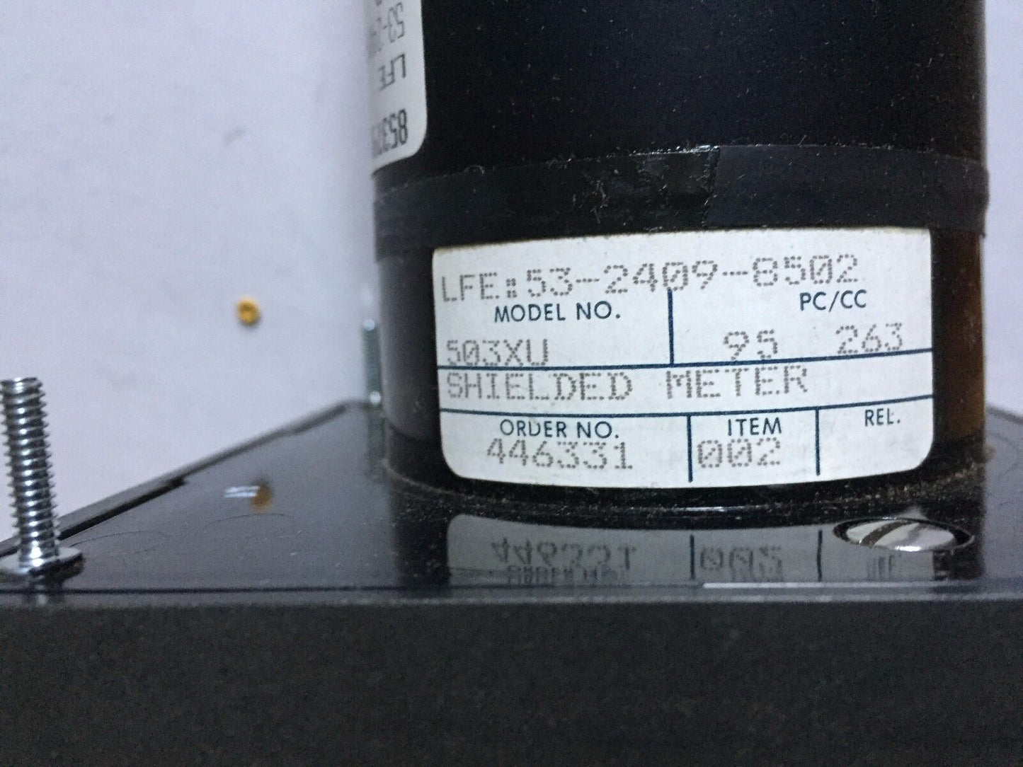 New Lfe 53-2409-8502,Api 53-2409-8502 Amperes Meter 0 To 30 Amps Ac,Bf